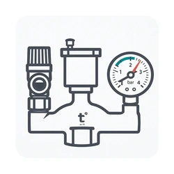 Фурнітура для системи опалення