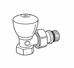 Крани радіаторні, термостатичні