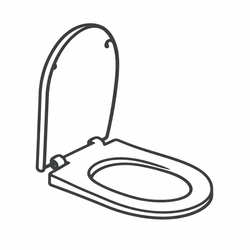Сидіння кришка для унітаза
