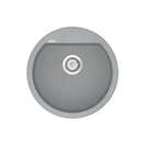 Кухонна мийка VANKOR Tera TMR 01.50 Gray + сифон VANKOR - Фото 1