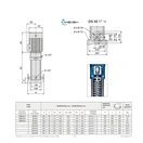 Насос многоступенчатый вертикальный Speroni VS 8-4 1,5  кВт 3Ф - Фото 3