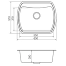Кухонна мийка VANKOR Norton NMP 01.63 Terra + сифон VANKOR - Фото 4