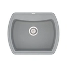 Кухонна мийка VANKOR Norton NMP 01.63 Gray + сифон VANKOR - Фото 1