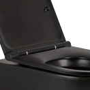 Унітаз підвісний Qtap Robin бесплатный с сиденьями Slim Soft-close QT1333046ERMB - Фото 3