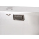 Інтегрована мийка Qtap DK5050 2.7/1.0 мм Satin (QTDK50502710) - Фото 6
