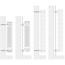 Радиатор биметаллический секционный QUEEN THERM 500/100 UNIVERSAL (кратно 10) - Фото 4