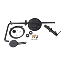 Душова система універсальна Qtap Scorpio на два споживача QTSCO51105OGB Black Matt - Фото 2