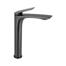 Смеситель для раковины Qtap Vlasta New высокий QTVLA269GMB45653 Gunmetal Black PVD - Фото 1