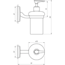 Дозатор жидкого мыла Perfect Sanitary Appliances RM 1401 - Фото 4