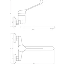 Смеситель для кухни Globus Lux CLINIC GLCA-1044 - Фото 4