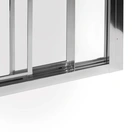 Двері душової в нішу Qtap Unifold CRM208.C4 78-81x185 см, скло Clear 4 мм, покриття CalcLess - Фото 6