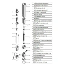 Насос свердловинний шнековий VOLKS pumpe  4QGD1,2-100-0,75кВт 4 дюйми +кабель 15м - Фото 10