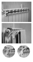 Рушникотримач для радіатора, 580 мм - Фото 3