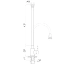 Смеситель для кухни Globus Lux ALPEN SBT1-203SA-BB-B01 - Фото 6