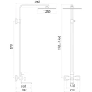 Душова система Globus Lux SICILIA PLUS-SBQ-SH-02-BB - Фото 6