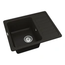 Кухонна мийка VANKOR Easy EMP 02.76 Black + сифон VANKOR - Фото 3