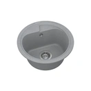 Кухонна мийка VANKOR Polo PMR 01.44 Gray + сифон VANKOR - Фото 2