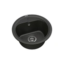 Кухонна мийка VANKOR Polo PMR 01.44 Black + сифон VANKOR - Фото 2