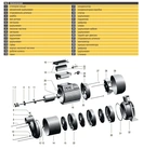 Насос відцентровий багатоступінчастий Optima MH-N 2200INOX 2,2 кВт нерж, колеса - Фото 7