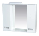 Зеркало 100 см "Квадро" с двумя шкафчиками и LED подсветкой - Фото 1