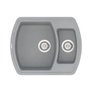 Кухонна мийка VANKOR Norton NMP 03.63 Gray + сифон автомат VANKOR - Фото 1