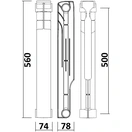 Радиатор биметаллический секционный ENERGO BITIGHT 500/80 (кратно 10) - Фото 8