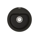 Кухонна мийка VANKOR Lira LMR 01.44 Black + сифон VANKOR - Фото 1