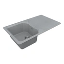 Кухонна мийка VANKOR Sigma SMP 02.85 Gray + сифон VANKOR - Фото 3