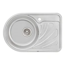 Врізна мийка Qtap 6744L 0,8 мм Micro Decor (QT6744LMICDEC08) - Фото 1