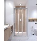 Двері душової в нішу Qtap Unifold CRM208.C4 78-81x185 см, скло Clear 4 мм, покриття CalcLess - Фото 10