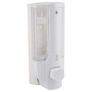 Дозатор для жидкого мыла Lidz (PLA) -120.01.01 380 мл (белый) - Фото 1