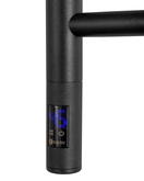 Рушникосушка Navin Камелія 480х1000 Sensor ліва з таймером, чорний муар - Фото 2