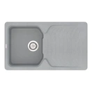 Кухонна мийка VANKOR Sigma SMP 02.85 Gray + сифон VANKOR - Фото 1