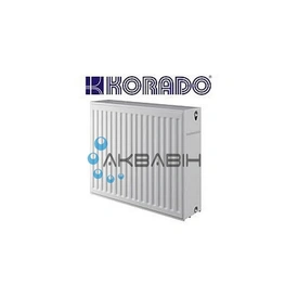 Радиатор стальной KORADO T33 600 х1100 Боковое подключение (без крепления)