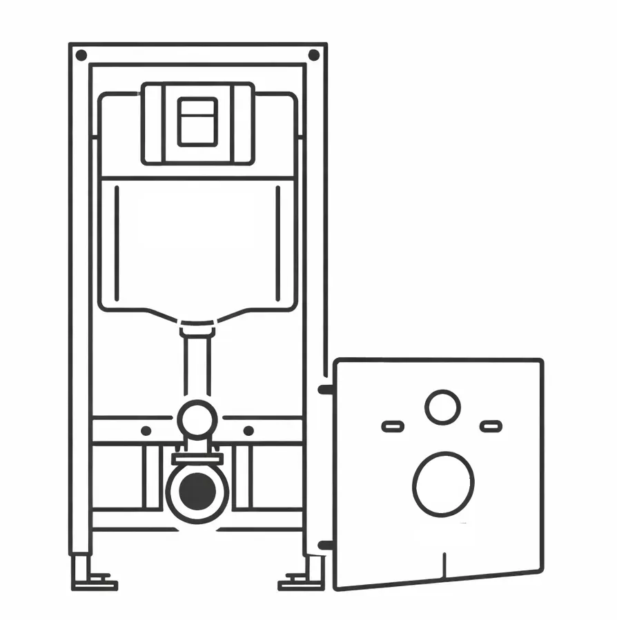 Інсталяції для унітазів