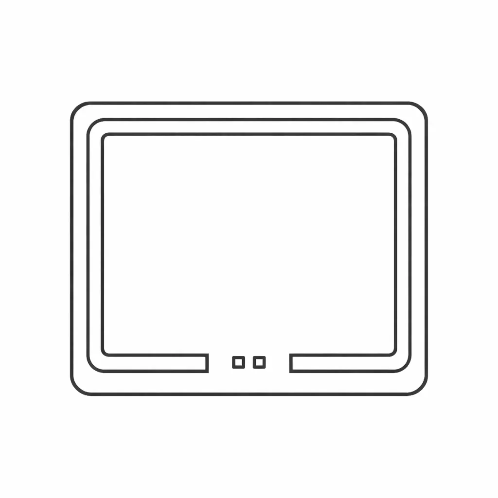 Дзеркала для ванної без шафки