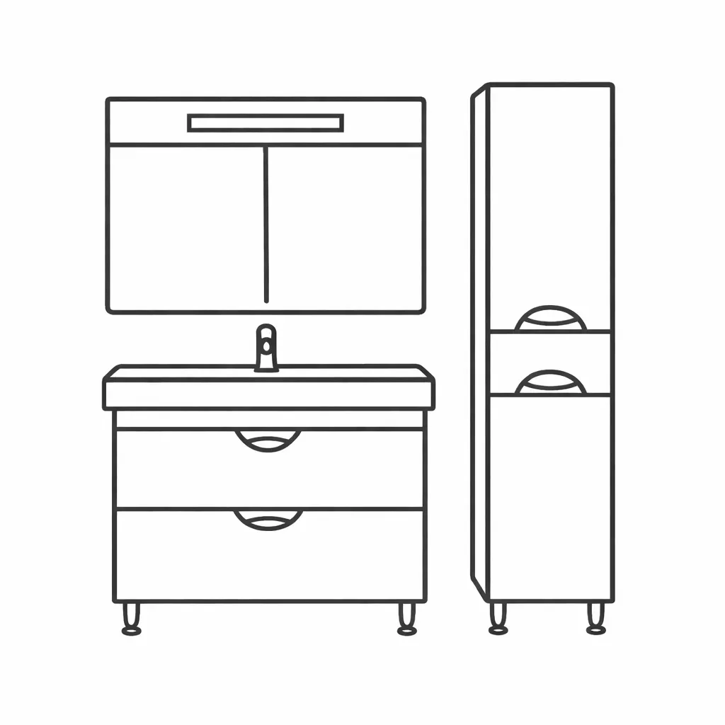 Меблі для ванної кімнати