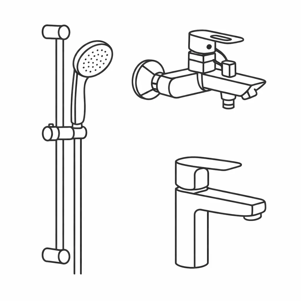 Наборы смесителей