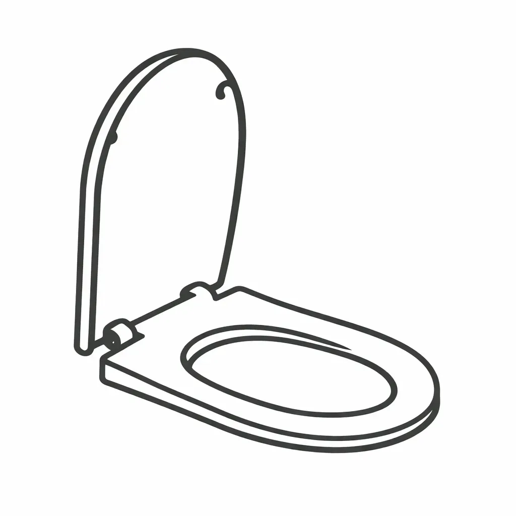 Сидіння кришка для унітаза