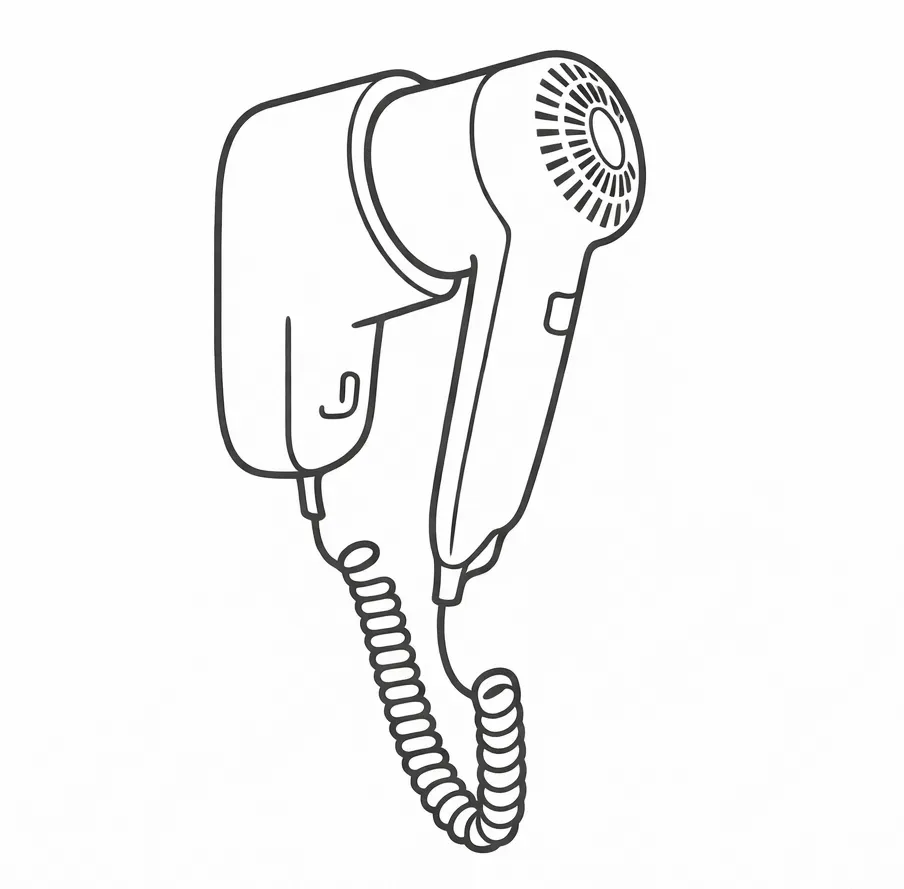 Фены настенные