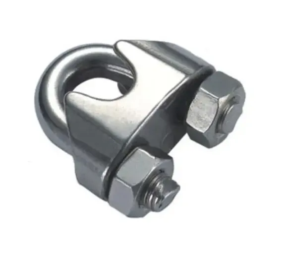Зажим для троса 4мм нержавійка