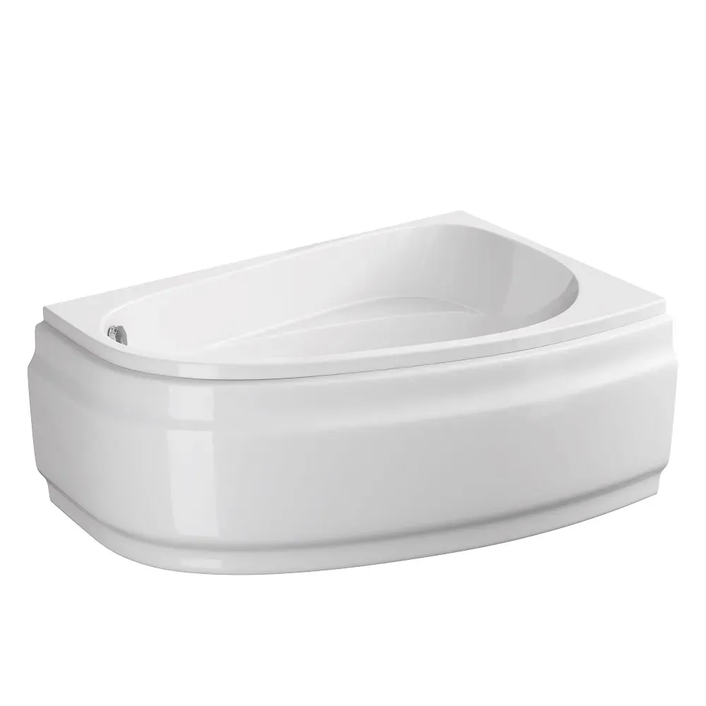 Ванная 140 х 90 CERSANIT Joanna акриловая правая угловая на ножках - Фото 2