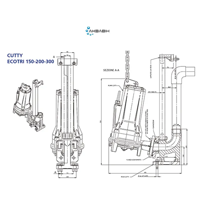 Швидкозйомне коліно для EROTRI 150, 200-Т, 300-Т (2") - Фото 2