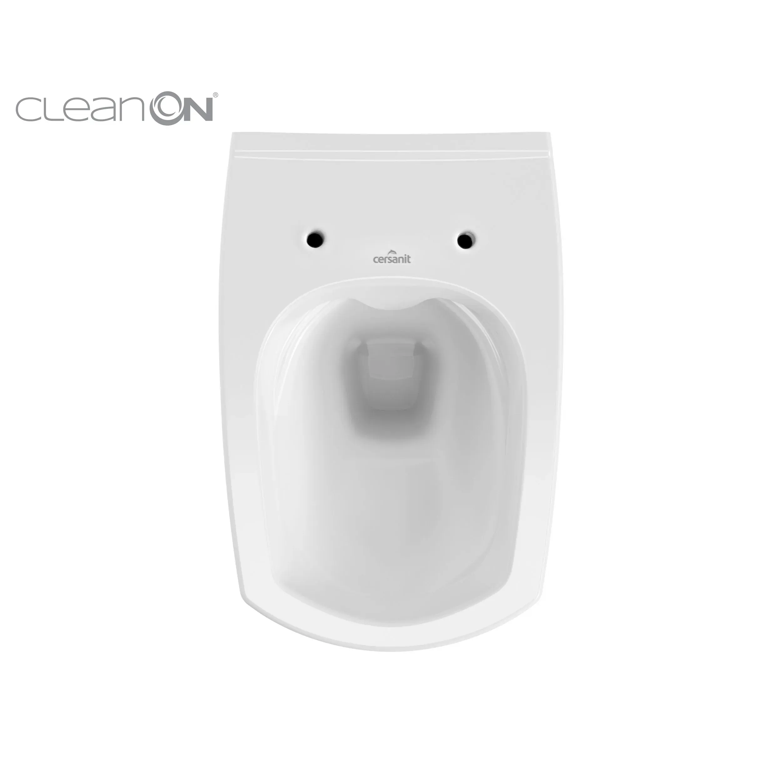 Унитаз подвесной Cersanit Carina Clean ON без сиденья - Фото 2