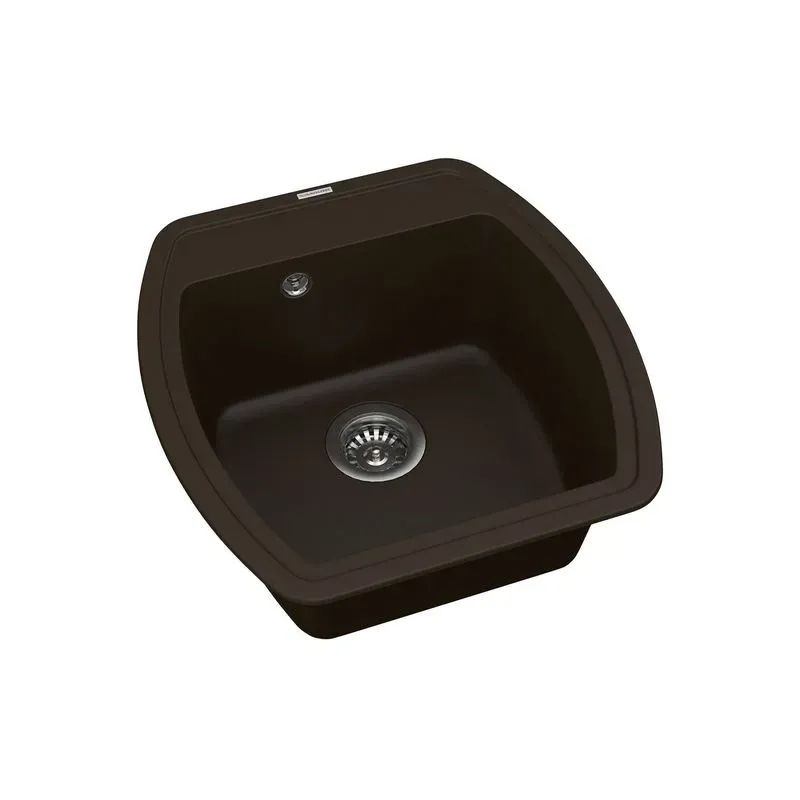 Кухонная мойка VANKOR Norton NMP 01.48 Chocolate + сифон VANKOR - Фото 2