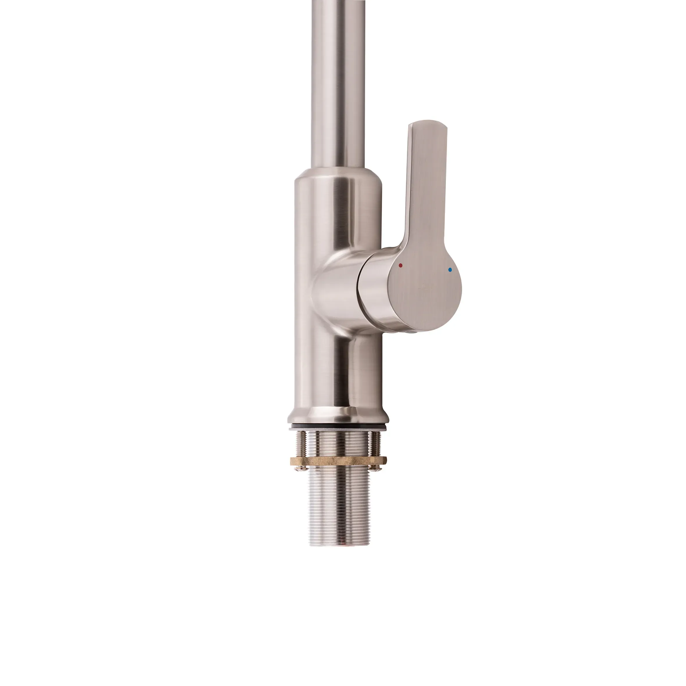 Смеситель для кухни с выдвижным изливом Qtap Janicka 9134103FN - Фото 5