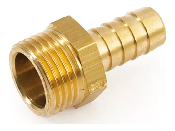 Штуцер 14 мм 1/2"С латунь LEXLINE