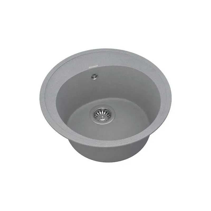 Кухонна мийка VANKOR Sity SMR 01.50 Gray + сифон VANKOR - Фото 2