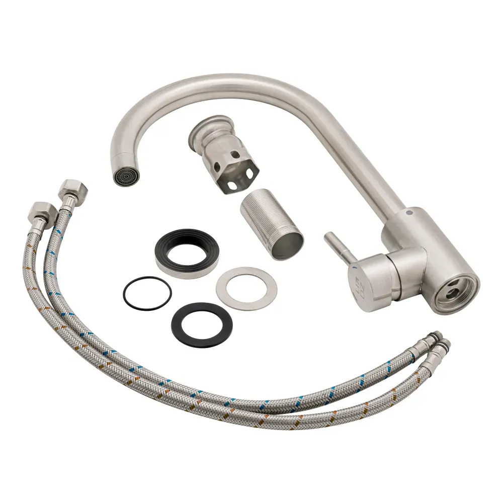 Кухонный смеситель Lidz (2861) 107 (12 32 015F-8) - Фото 8