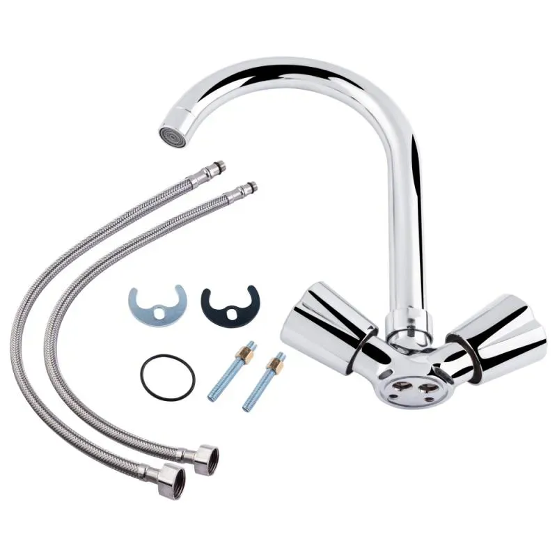 Смеситель для кухни Lidz (CRM) Mix 17 272-8 - Фото 3